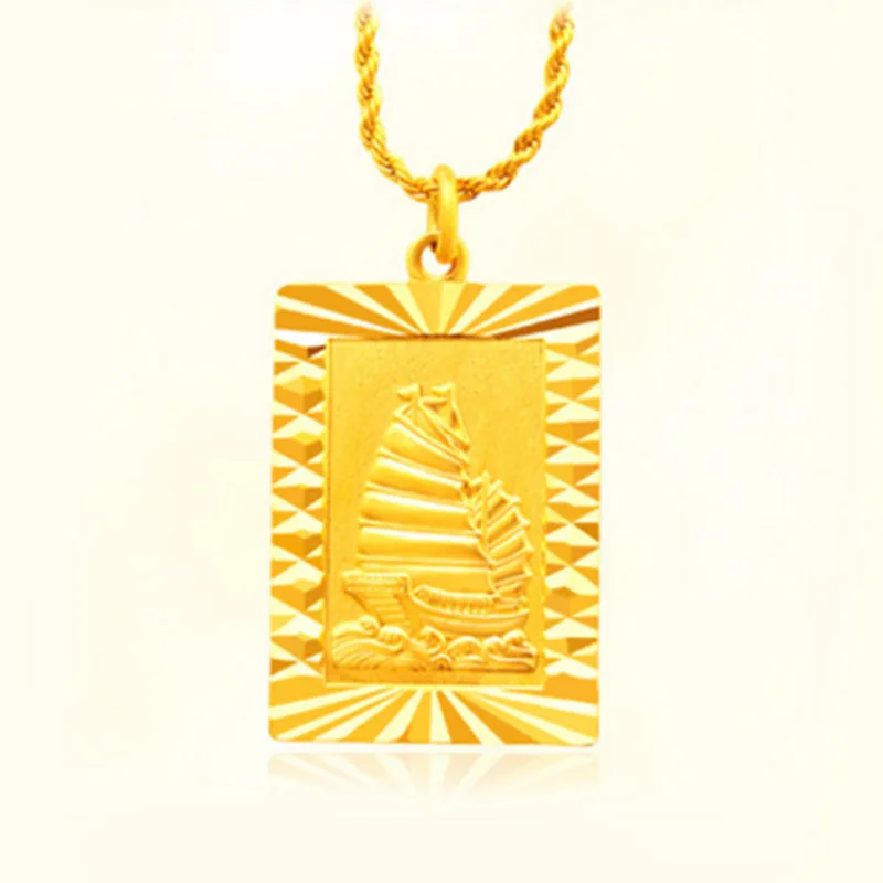 OMHXFC Wholesale European Fashion Woman Man Party Birthday Wedding Gift Rectangle Vessel FU 24KT Real Gold Charm Pendant PN231
OMHXFC Wholesale European Fashion Woman Man Party Birthday Wedding Gift Rectangle Vessel FU 24KT Real Gold Charm Pendant PN231
