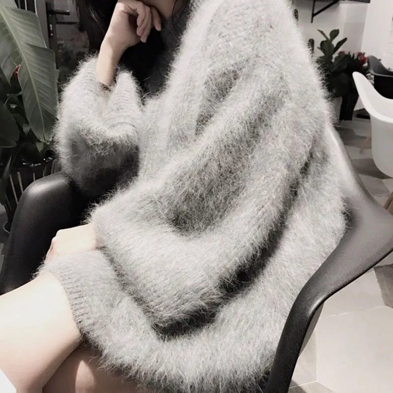New genuine mink cashmere sweater women long cashmere pullovers knitted pure mink jacket thickr free shippingM1016
New genuine mink cashmere sweater women long cashmere pullovers knitted pure mink jacket thickr free shippingM1016