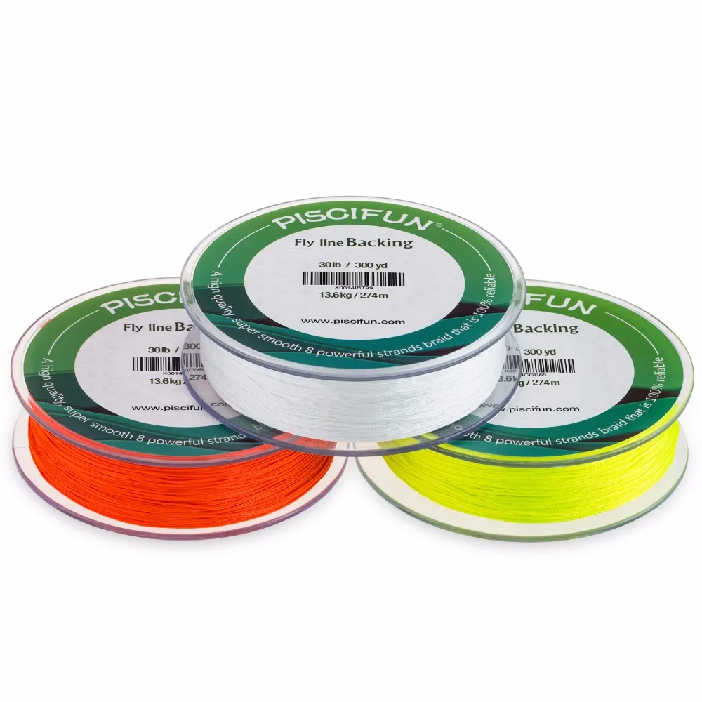 Piscifun 274m 13.6kg Fly Fishing Backing Line Fishing Line Braided Backing Fly Line Fishing Tackle
Piscifun 274m 13.6kg Fly Fishing Backing Line Fishing Line Braided Backing Fly Line Fishing Tackle