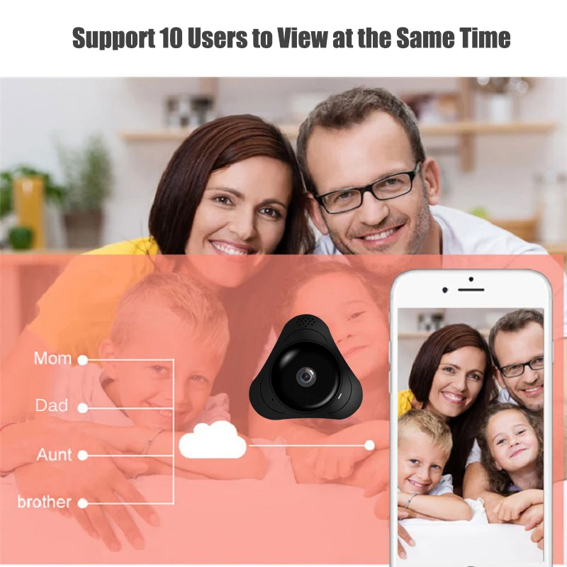 WiFi HD 960P Panoramic IP Camera Home Security Wireless 360 Degree CCTV Fisheye Ipcam Surveillance wi-fi P2P Mini IP Camera#44
WiFi HD 960P Panoramic IP Camera Home Security Wireless 360 Degree CCTV Fisheye Ipcam Surveillance wi-fi P2P Mini IP Camera#44