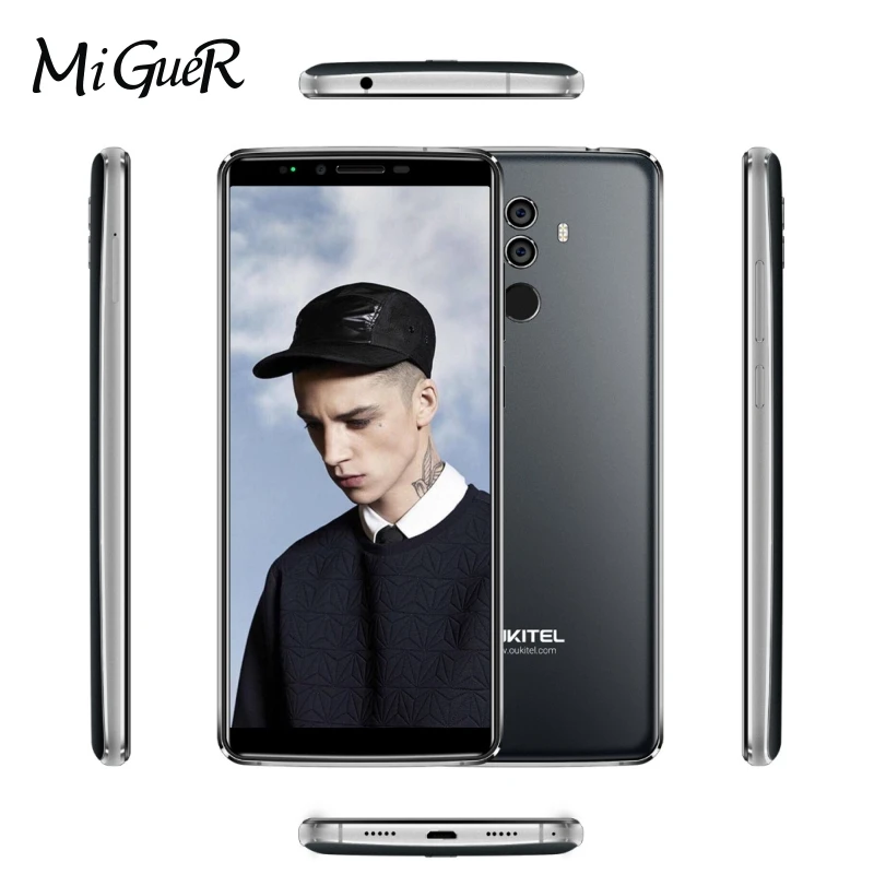 OUKITEL K8 18:9 полный Дисплей 6 0 'ɿHD мобильный телефон Android 8 MT6750T Octa Core 4 Гб + 64 5000 мАч
