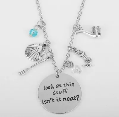 10PCS Fashion Letter look at this sutff isn't it neat wish Inspirational Necklace Jewelry Blue Crystal Alloy Necklace Jewelry
10PCS Fashion Letter look at this sutff isn't it neat wish Inspirational Necklace Jewelry Blue Crystal Alloy Necklace Jewelry