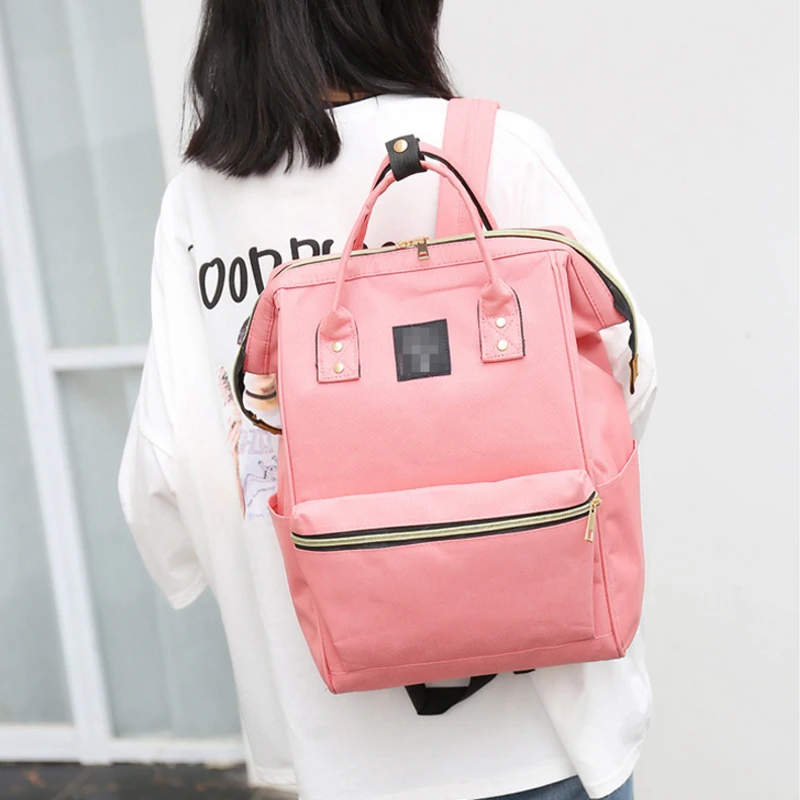 Ruique Women New Nylon Splicing Contrast Color Backpack Girls and Boys Simple Casual Big Travel Bag Teenagers Trendy School Bags
Ruique Women New Nylon Splicing Contrast Color Backpack Girls and Boys Simple Casual Big Travel Bag Teenagers Trendy School Bags