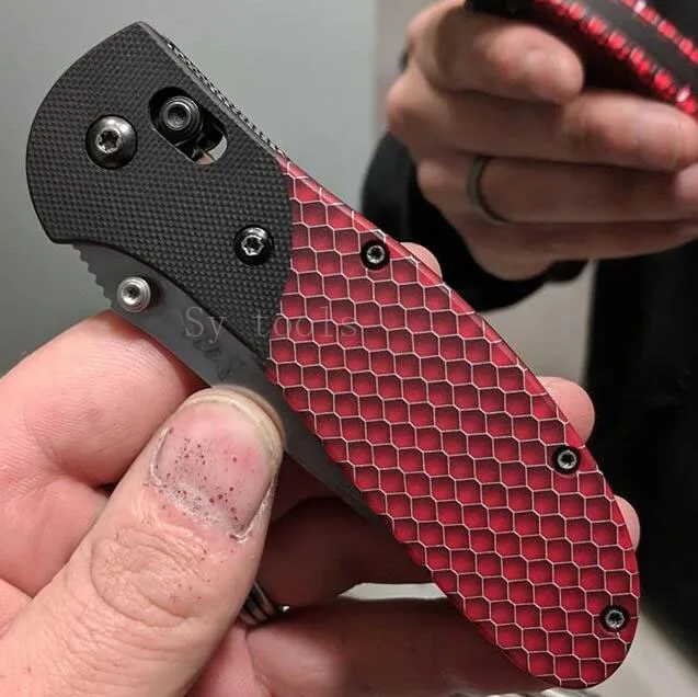 Red color C-Tek Knife handle DIY material plate Resin material Snake grain Honeycomb pattern Slingshot handle -1 piece
Red color C-Tek Knife handle DIY material plate Resin material Snake grain Honeycomb pattern Slingshot handle -1 piece