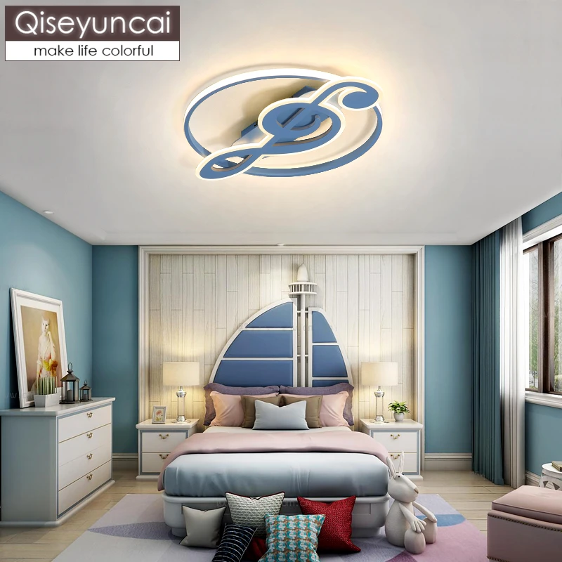 Qiseyuncai Modern children's room notes new led ceiling lamp cartoon creative personality simple boy girl bedroom lighting
Qiseyuncai Modern children's room notes new led ceiling lamp cartoon creative personality simple boy girl bedroom lighting