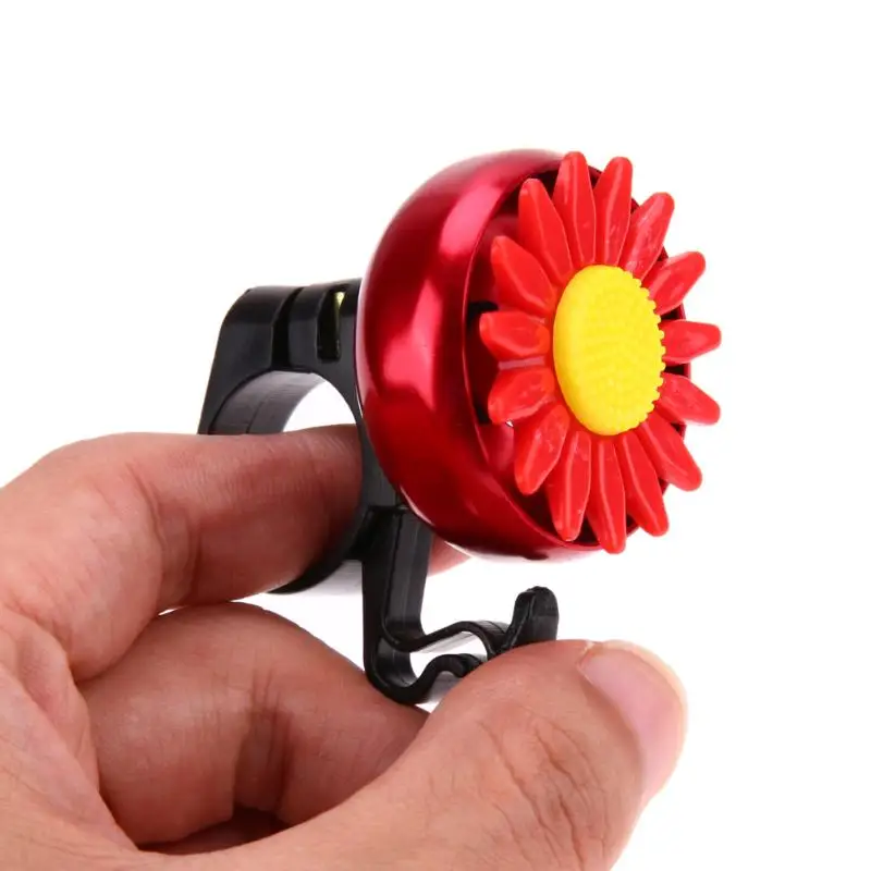 Красивый велосипедный руль Cuty Flower кольцо на звуковой колокольчик сплав цветок
