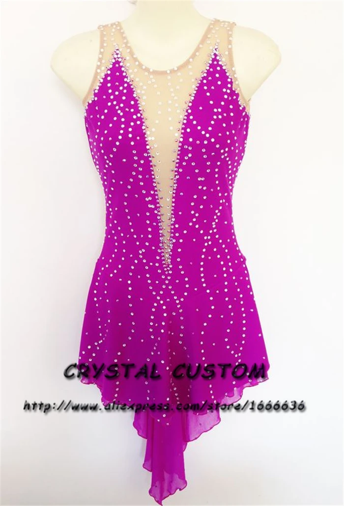 Crystal Custom Ice Skating Dress Adult New Brand Figure Skating Dresses For Competition DR4725
Crystal Custom Ice Skating Dress Adult New Brand Figure Skating Dresses For Competition DR4725