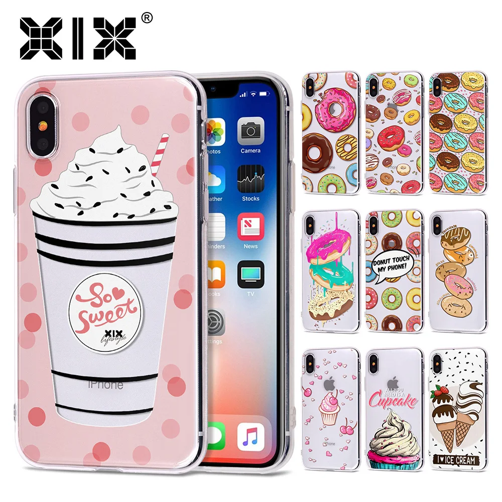 XIX for Funda iPhone X Case 5 5S 6 6S 7 8 Plus X XS Max XR Ice Cream for Cover iPhone 7 Case Soft TPU for Capa iPhone 8 Case
XIX for Funda iPhone X Case 5 5S 6 6S 7 8 Plus X XS Max XR Ice Cream for Cover iPhone 7 Case Soft TPU for Capa iPhone 8 Case