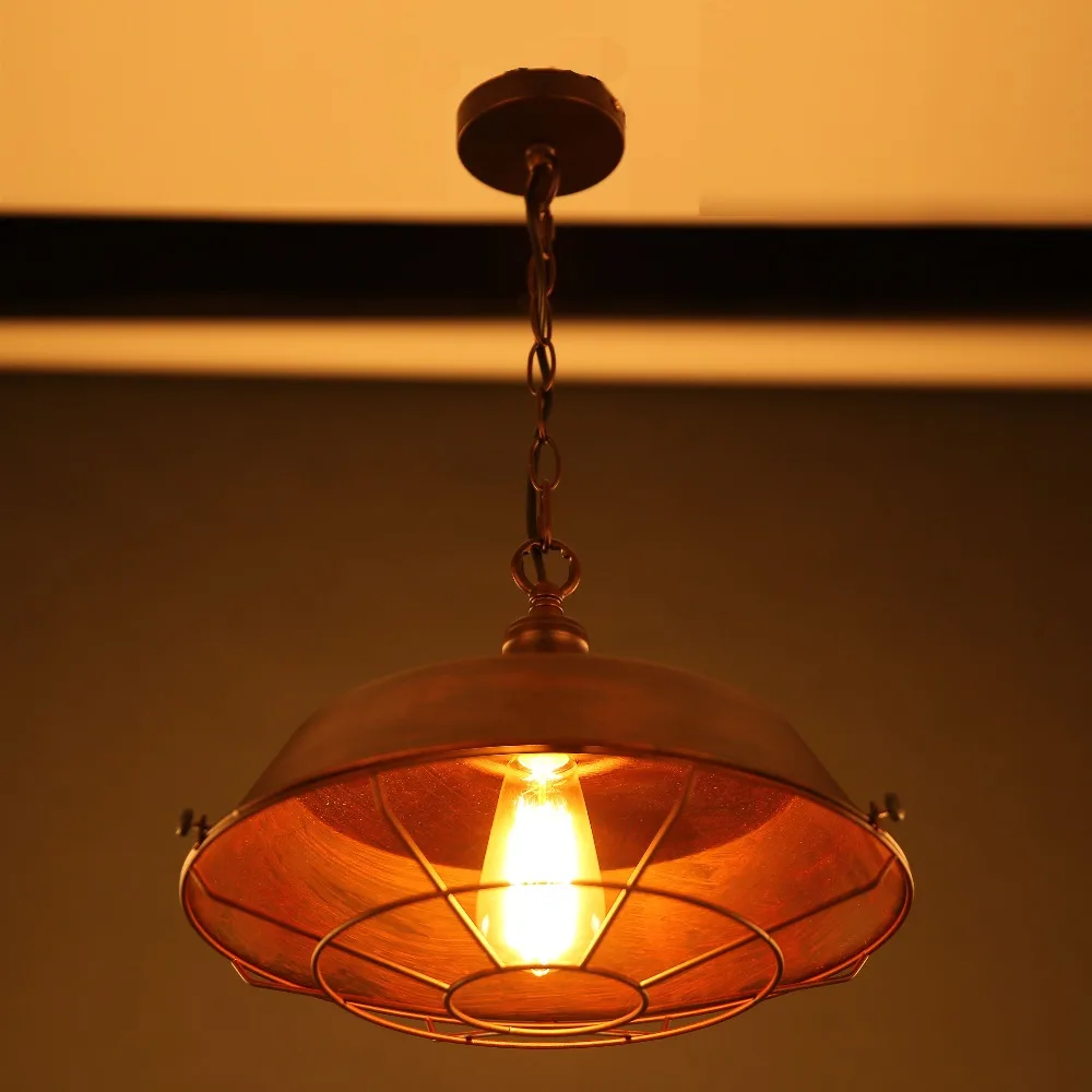 Vintage pendant lamp / Simple vintage brown iron cover lamp For Kitchen Lights Cabinet Living/dining room shop/cafe/bar/office
Vintage pendant lamp / Simple vintage brown iron cover lamp For Kitchen Lights Cabinet Living/dining room shop/cafe/bar/office