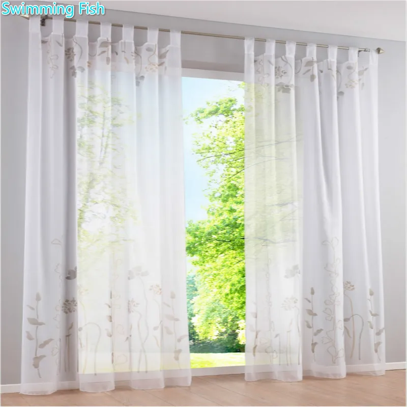 140cm Width European Floral Voile Curtain Window Screening Tulle Home Deco Bedroom Living Room Kitchen Blind Cortina
140cm Width European Floral Voile Curtain Window Screening Tulle Home Deco Bedroom Living Room Kitchen Blind Cortina
