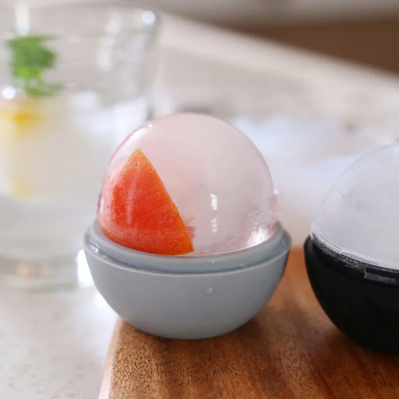Reusable silicone sphere whiskey ice ball maker, easy release round ice cube trays mold for cocktails beverages pudding making
Reusable silicone sphere whiskey ice ball maker, easy release round ice cube trays mold for cocktails beverages pudding making