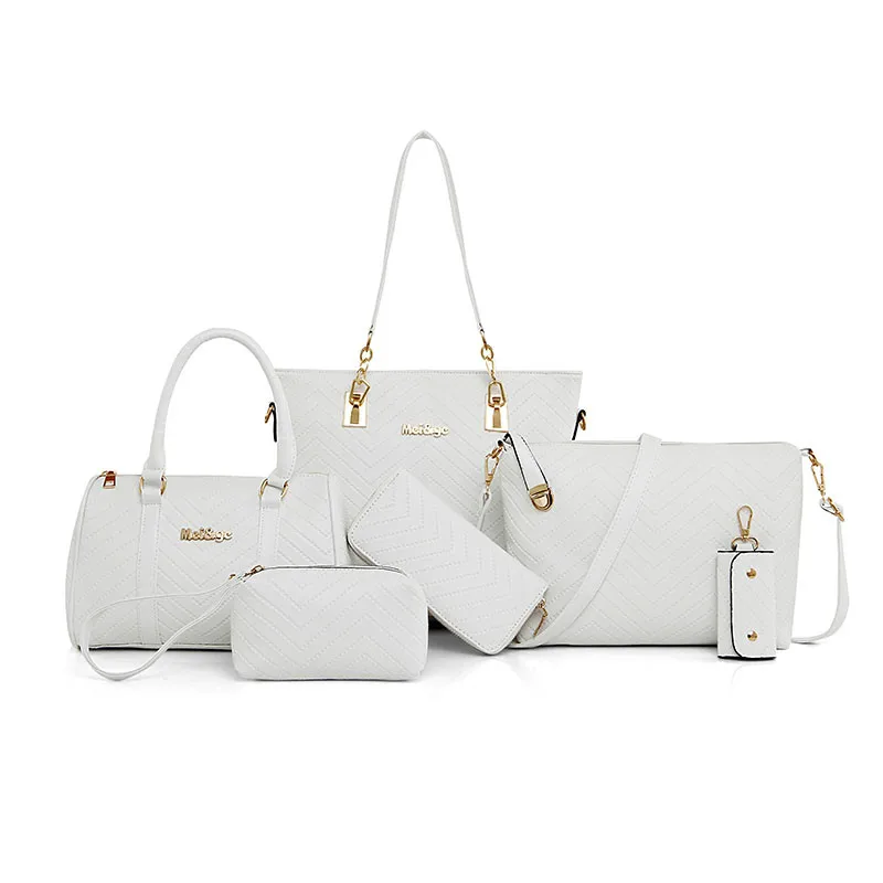 6 Pcs/set Composite Bags Women Shoulder Crossbody Bags for women 2021 Luxury Handbag Purse Clutch Wallet sac a main bolso mujer
6 Pcs/set Composite Bags Women Shoulder Crossbody Bags for women 2021 Luxury Handbag Purse Clutch Wallet sac a main bolso mujer