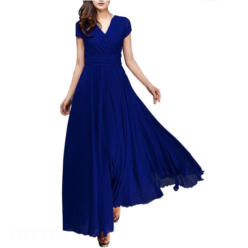 5XL Big Size Women Clothing Summer Short Sleeve Sexy Club Boho Bohemian Chiffon Beach Dress Deep V Neck Party Long Maxi Dresses
5XL Big Size Women Clothing Summer Short Sleeve Sexy Club Boho Bohemian Chiffon Beach Dress Deep V Neck Party Long Maxi Dresses