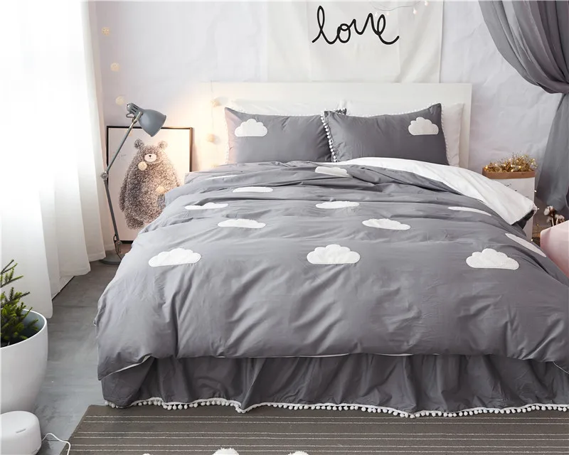 100% cotton duvet cover set kids girls korean Bedding Set king queen twin size bed set white ball bed skirt set pillowcases
100% cotton duvet cover set kids girls korean Bedding Set king queen twin size bed set white ball bed skirt set pillowcases