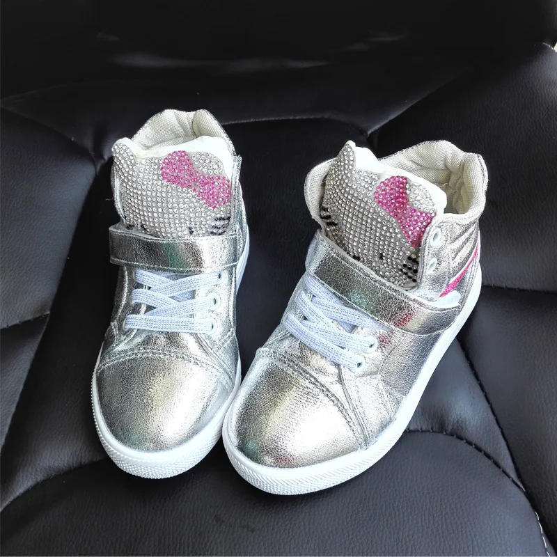 YWPENGCAI Spring Autumn Girls Sport Shoes High Tops Sneakers Fashion Children Casual Shoes Bling Rhinestone Girls Shoes
YWPENGCAI Spring Autumn Girls Sport Shoes High Tops Sneakers Fashion Children Casual Shoes Bling Rhinestone Girls Shoes
