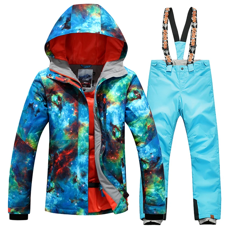 GSOU SNOW New Women Ski Jacket+Pant Snowboard Warm Suit Thicken Thermal Windproof Waterproof Outdoor Sport Wear Skiing Set
GSOU SNOW New Women Ski Jacket+Pant Snowboard Warm Suit Thicken Thermal Windproof Waterproof Outdoor Sport Wear Skiing Set