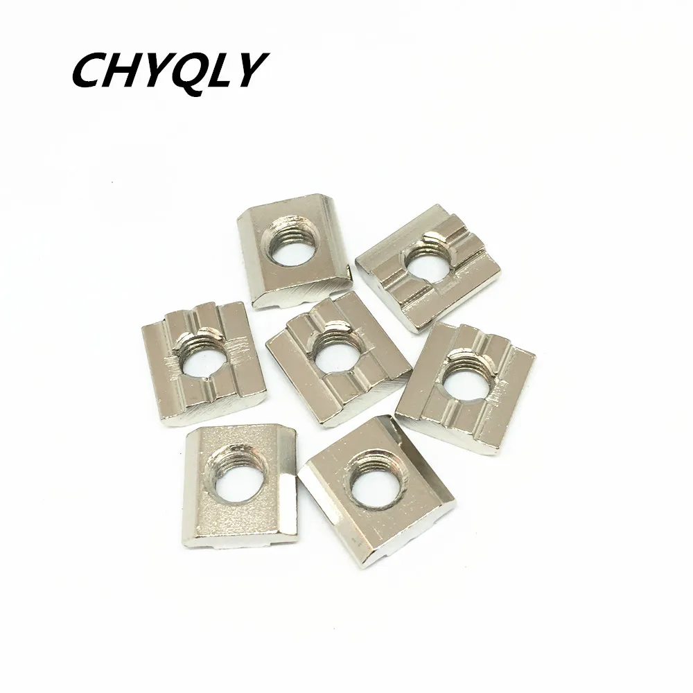 500pcs T Sliding Nut Block Square nuts M8 for 3030 Serie Aluminum Profile Slot Zinc Coated Plate Aluminum connector Accessories
500pcs T Sliding Nut Block Square nuts M8 for 3030 Serie Aluminum Profile Slot Zinc Coated Plate Aluminum connector Accessories