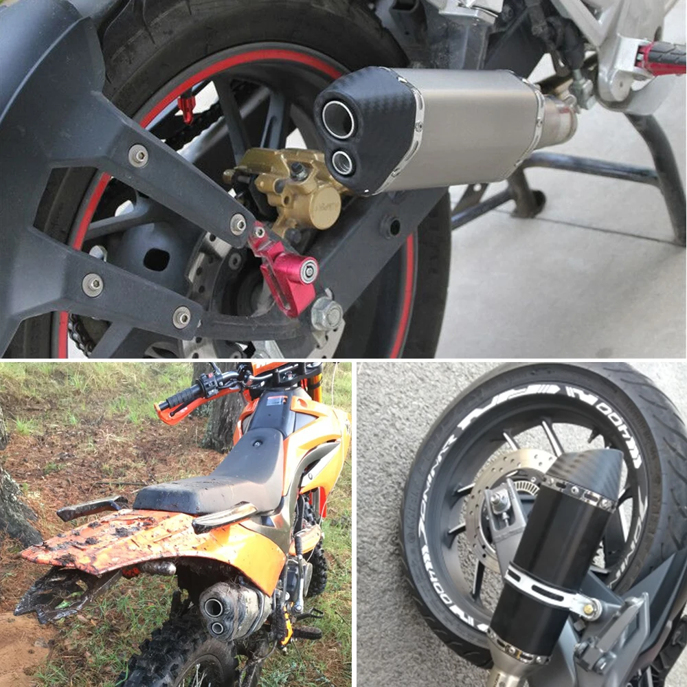 ZSDTRP 51mm Motorbike Motorcycle Double Air Outlet Exhaust Carbon Carbon Fiber ATV Scooter Muffler Pipe For Honda Kawasaki
ZSDTRP 51mm Motorbike Motorcycle Double Air Outlet Exhaust Carbon Carbon Fiber ATV Scooter Muffler Pipe For Honda Kawasaki
