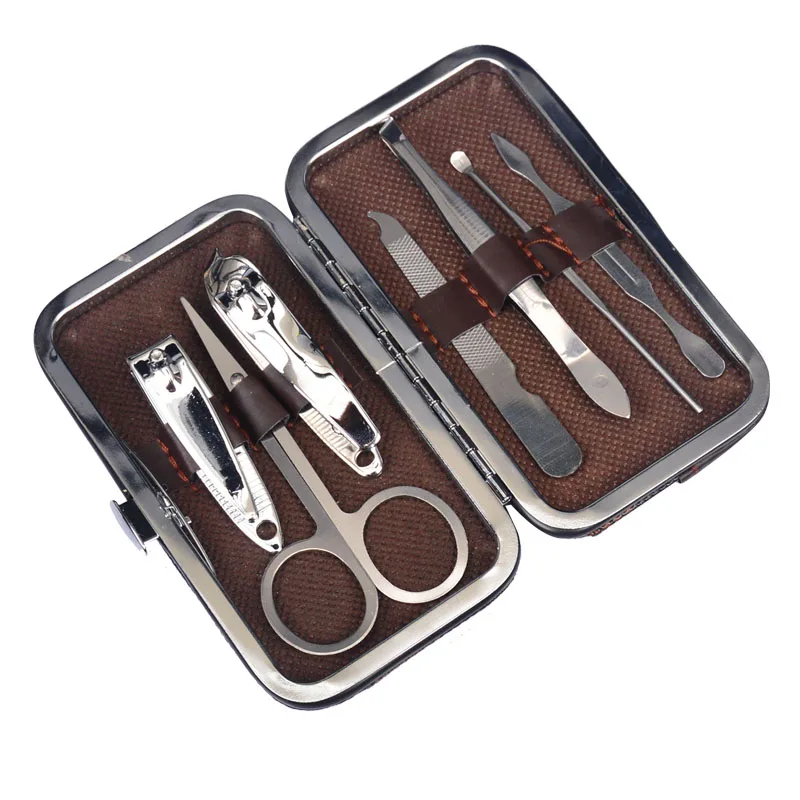 7 Pcs Stainless Steel Nail Clipper Cutter Trimmer Ear Pick Grooming Kit Manicure Pedicure Toe Nail Tools Set with Case
7 Pcs Stainless Steel Nail Clipper Cutter Trimmer Ear Pick Grooming Kit Manicure Pedicure Toe Nail Tools Set with Case