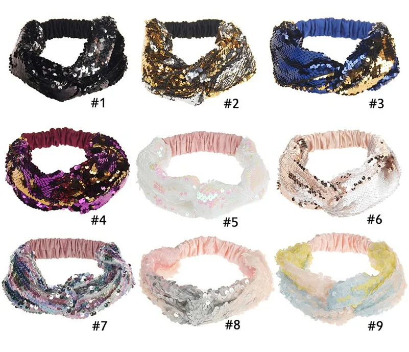 New Colorful Mermaid Double-sided Sequin Headband Bow Wide Stretch Hairband Elastic Band Women Headwrap Hair Accessories
New Colorful Mermaid Double-sided Sequin Headband Bow Wide Stretch Hairband Elastic Band Women Headwrap Hair Accessories