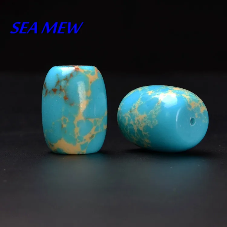 20 PCS Tibetan Blue Loose Bead 1.5mm Hole Beads Barrel Beads For Jewelry Making 292bz
20 PCS Tibetan Blue Loose Bead 1.5mm Hole Beads Barrel Beads For Jewelry Making 292bz