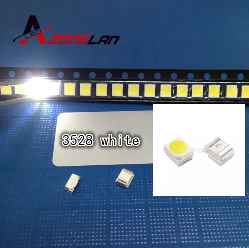 100 шт. 1210 Вт SMD 0 2 светодиодные лампы 2835-25 лм | Лампы и освещение