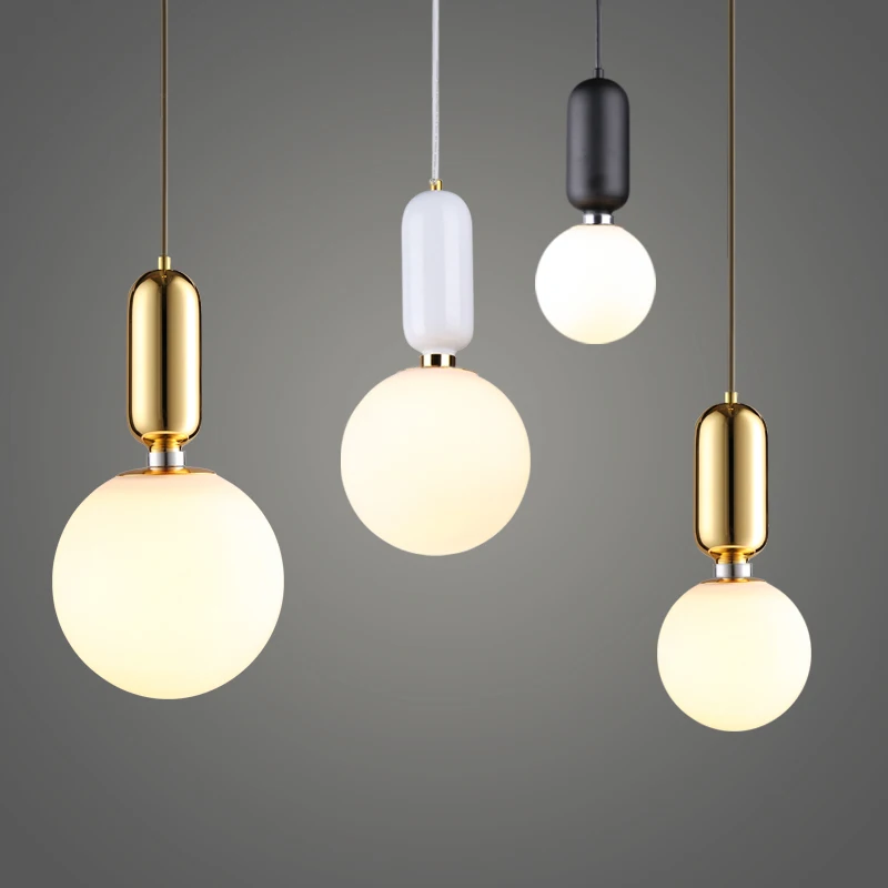 Modern Designer Art Frosted Glass Pendant Light Spherical Glass Ball Suspension Lamp Bedside Dining Table Lighting Fixture
Modern Designer Art Frosted Glass Pendant Light Spherical Glass Ball Suspension Lamp Bedside Dining Table Lighting Fixture