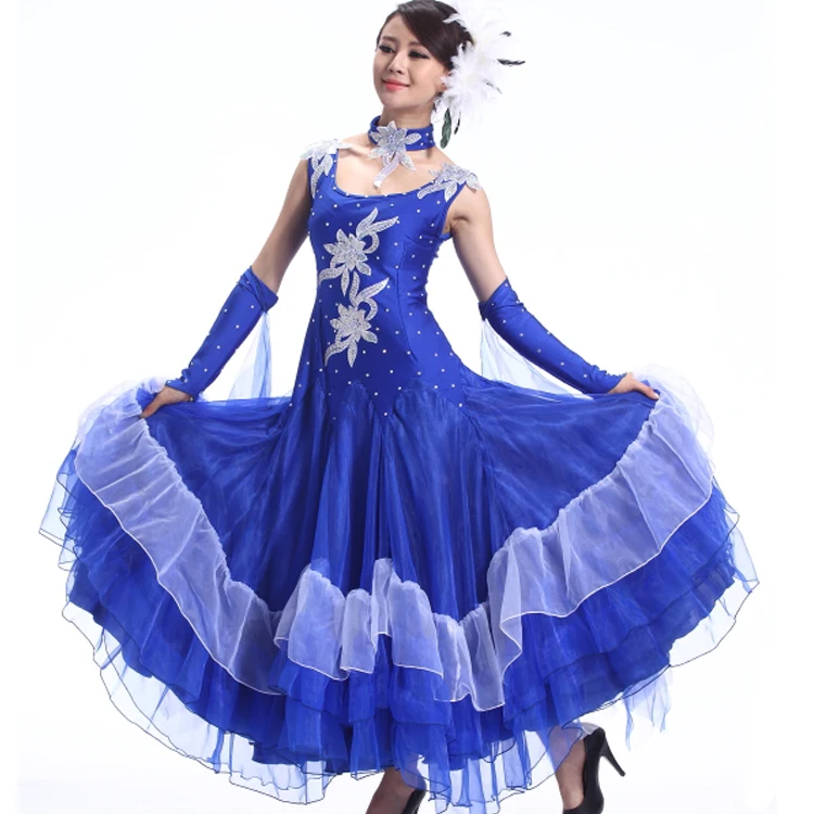 2018 New Hot Luxury Diamond Trim Women's Ballroom Waltz Competition Dress Performance Wear Long Dresses S-XXXL MQ406
2018 New Hot Luxury Diamond Trim Women's Ballroom Waltz Competition Dress Performance Wear Long Dresses S-XXXL MQ406