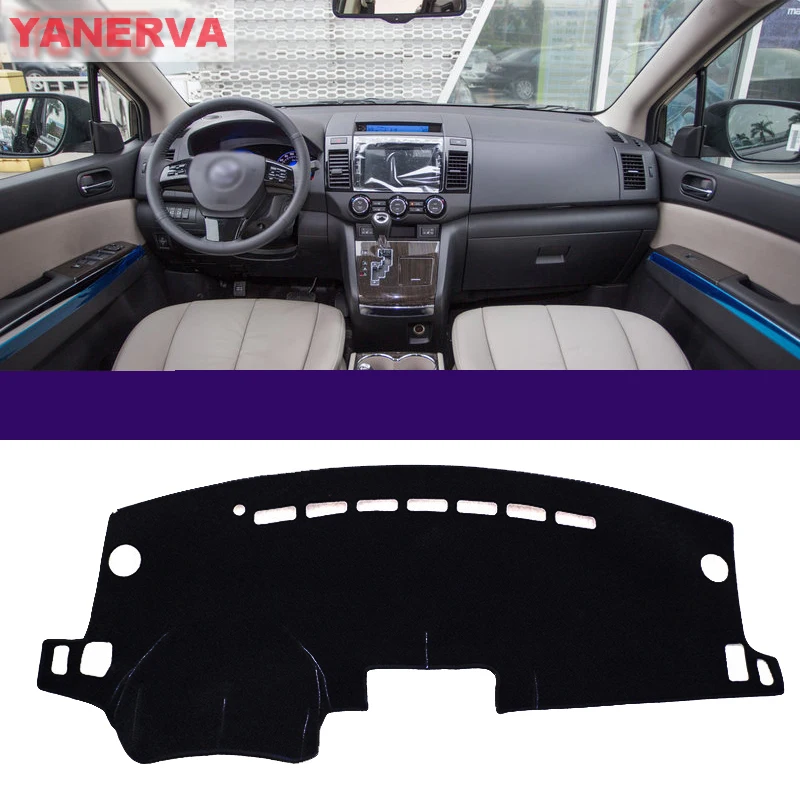 Interior Car Dashboard Cover Light Avoid Pad Photophobism Mat Sticker For Mazda 8