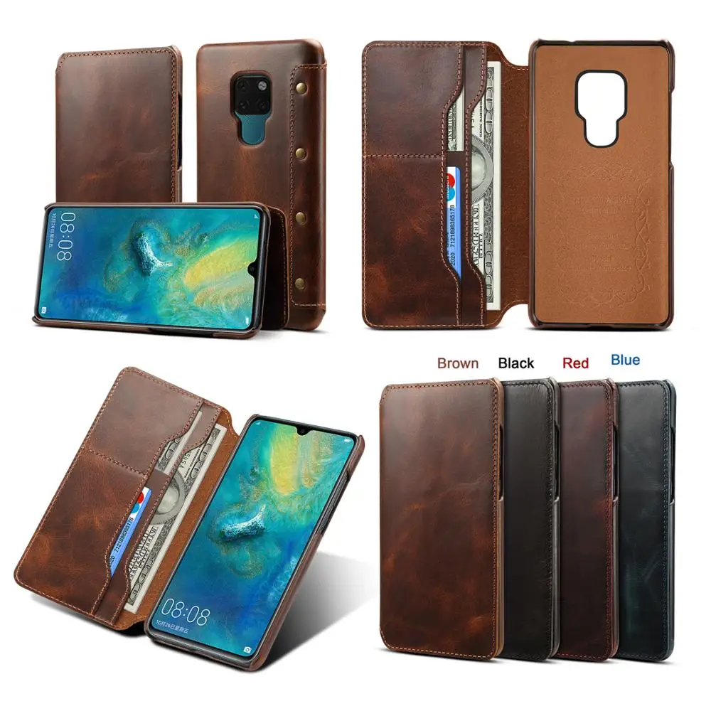 Buzzlee Genuine Cowhide Leather Simple Style Phone Flip Wallet Case for Huawei Mate 20 pro Mate 20 Vintage Oil Wax Pattern Cover
Buzzlee Genuine Cowhide Leather Simple Style Phone Flip Wallet Case for Huawei Mate 20 pro Mate 20 Vintage Oil Wax Pattern Cover