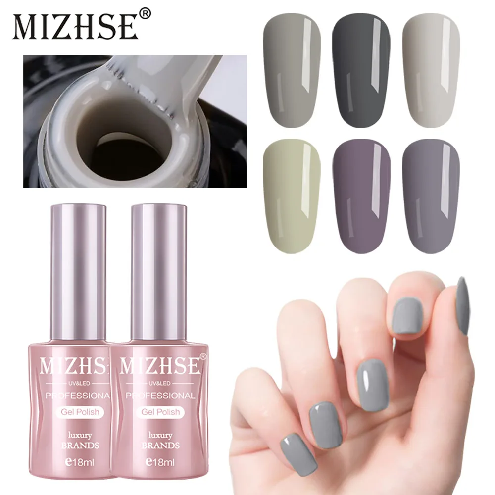 MIZHSE праймер для ногтей гель Verniz 18 мл УФ лак строитель Esmalte Para Unha цветной акриловый