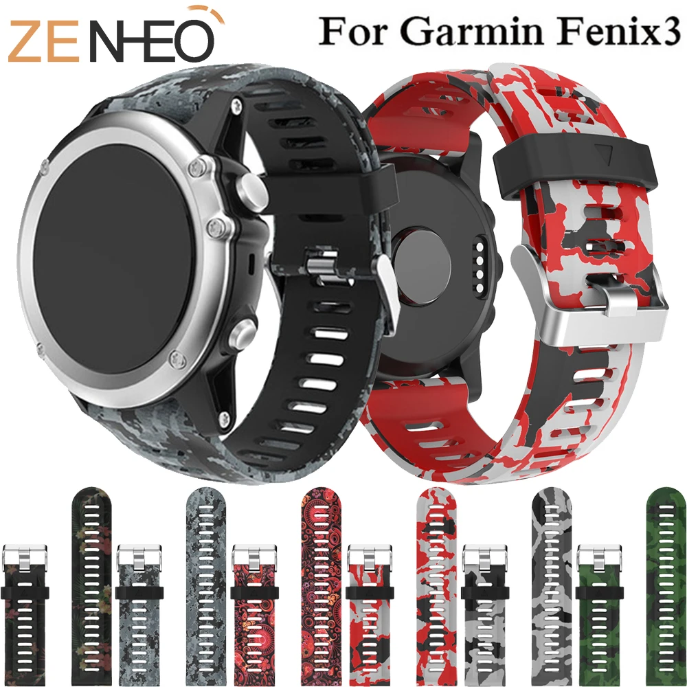 26mm Watch Strap for Garmin Fenix 3/3HR Watch Band Outdoor Sport Silicone Watchband for Garmin Fenix 5X Strap Replacement Bands
26mm Watch Strap for Garmin Fenix 3/3HR Watch Band Outdoor Sport Silicone Watchband for Garmin Fenix 5X Strap Replacement Bands