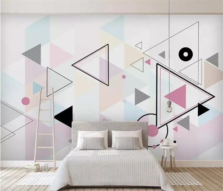Nordic minimalist personality abstract geometric pattern mural,living room sofa TV wall kids bedroom wallpaper papel DE parede
Nordic minimalist personality abstract geometric pattern mural,living room sofa TV wall kids bedroom wallpaper papel DE parede