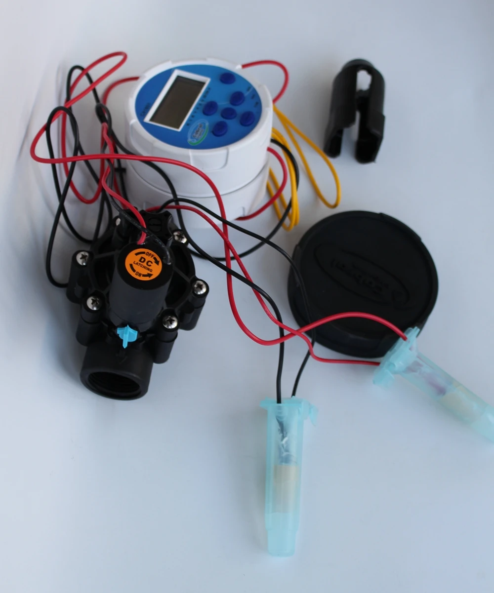Zanchen CA1601 Waterproof Battery Operated Controller with 101DH 1 in. DC Latching Valve
Zanchen CA1601 Waterproof Battery Operated Controller with 101DH 1 in. DC Latching Valve