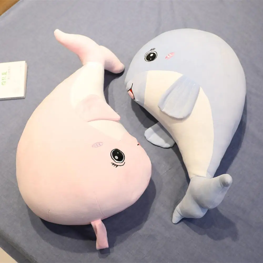 40/60/80cm Cartoon Finless pillow plush river animal toy soft cushion stuffed fish doll High quality child girl birthday gift
40/60/80cm Cartoon Finless pillow plush river animal toy soft cushion stuffed fish doll High quality child girl birthday gift