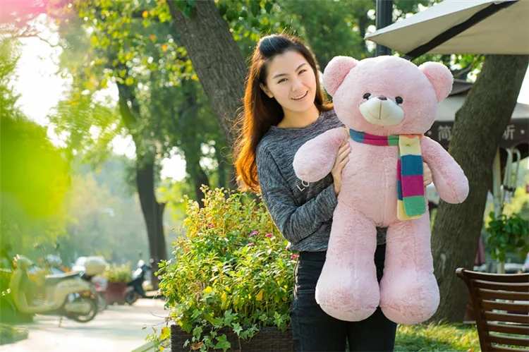 new 80cm pink teddy bear soft plush toy fat bear with scarf throw pillow,birthday gift b1414
new 80cm pink teddy bear soft plush toy fat bear with scarf throw pillow,birthday gift b1414