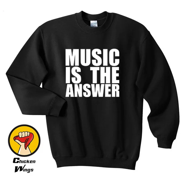 Music Is The Answer Printed Black Shirt New Mens Womens Dance Rave House Top Crewneck Sweatshirt Unisex More Colors XS - 2XL
Music Is The Answer Printed Black Shirt New Mens Womens Dance Rave House Top Crewneck Sweatshirt Unisex More Colors XS - 2XL