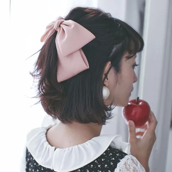 Big Large Beautiful Girls' Silk Hair Clip Accessories Bows For Women Girls Headdress Hair Ornament Pins Barrette Hairgrips
Big Large Beautiful Girls' Silk Hair Clip Accessories Bows For Women Girls Headdress Hair Ornament Pins Barrette Hairgrips