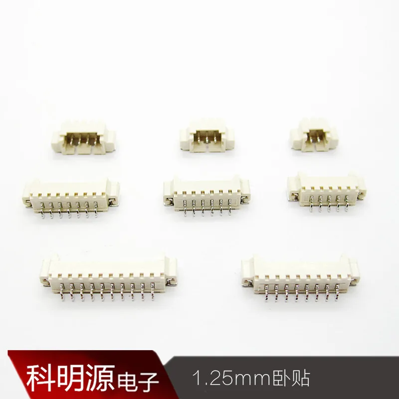 100 PCS Lie Stick 1.25 MM Spacing Connector Connect Plug-in Unit 2 3 4 5 6 8 10P
100 PCS Lie Stick 1.25 MM Spacing Connector Connect Plug-in Unit 2 3 4 5 6 8 10P