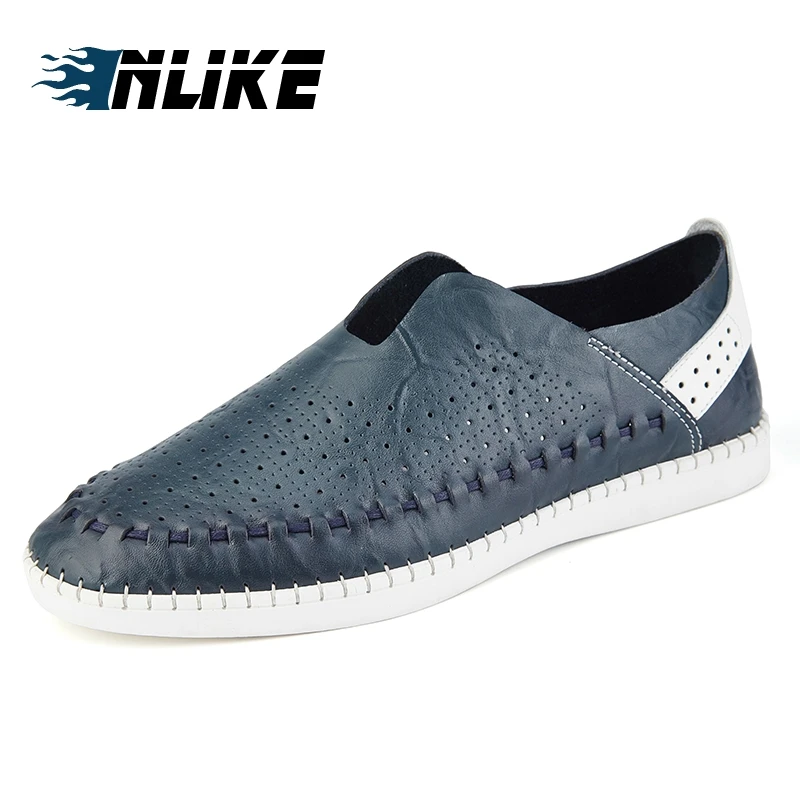 Inlike Mens Casual Shoes Genuine Leather Slip On Brand Fashion Summer Shoes JW648
Inlike Mens Casual Shoes Genuine Leather Slip On Brand Fashion Summer Shoes JW648