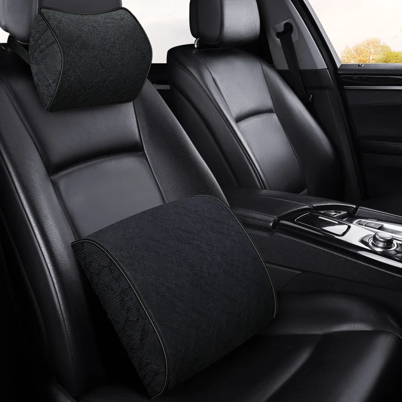 KKYSYELVA Memory Foam Lumbar Support Cushion For Car And Headrest Neck Pillow Kit Interior Accessories
KKYSYELVA Memory Foam Lumbar Support Cushion For Car And Headrest Neck Pillow Kit Interior Accessories