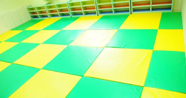 Мягкий полиуретановый напольный игровой коврик для детской площадки|indoor