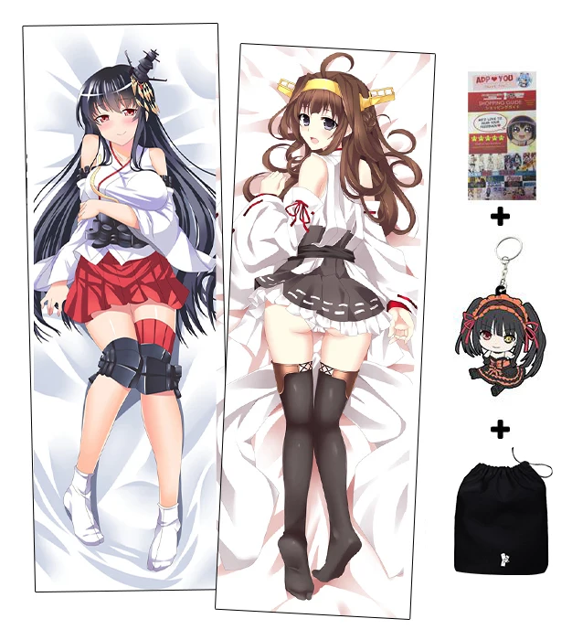 Hobby Express Haruna Kongou KanColle Dakimakura Japanese Hugging Body Pillow Cover ADP64001-15
Hobby Express Haruna Kongou KanColle Dakimakura Japanese Hugging Body Pillow Cover ADP64001-15