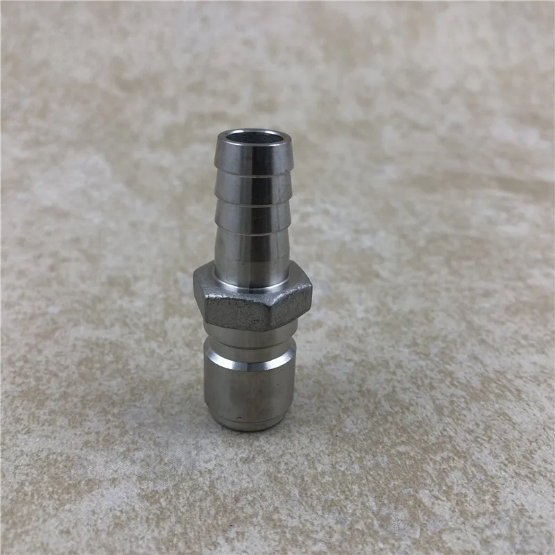 2PCS/LOT New Stainless Male Quick Disconnect Set 1/2"Barb Connector Homebrew Fitting
2PCS/LOT New Stainless Male Quick Disconnect Set 1/2"Barb Connector Homebrew Fitting