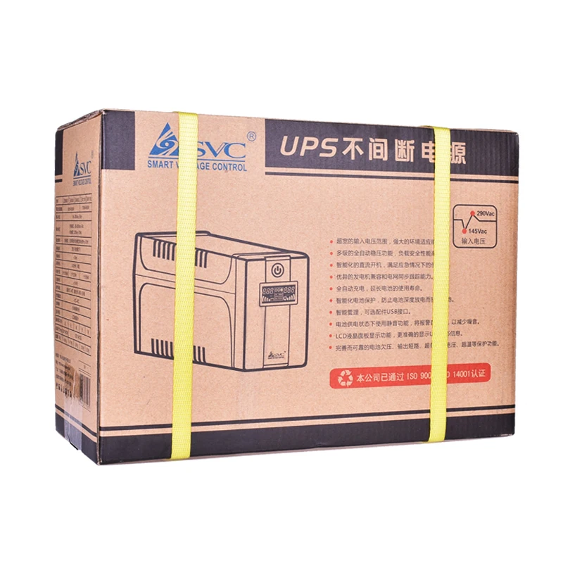 UPS Uninterruptible Power Supply Uninterrupted Power Supply Endurance Ability 40 Minutes Blackout Emergency 1000VA 600W Y
UPS Uninterruptible Power Supply Uninterrupted Power Supply Endurance Ability 40 Minutes Blackout Emergency 1000VA 600W Y