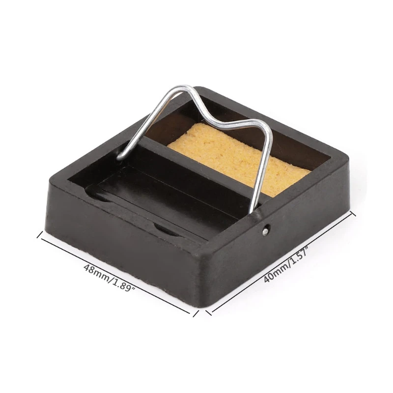 Electric Soldering Iron Stand Holder Support Station Metal Base with Solder Sponge for Butane Gas Pen Shaped Welding Torch
Electric Soldering Iron Stand Holder Support Station Metal Base with Solder Sponge for Butane Gas Pen Shaped Welding Torch