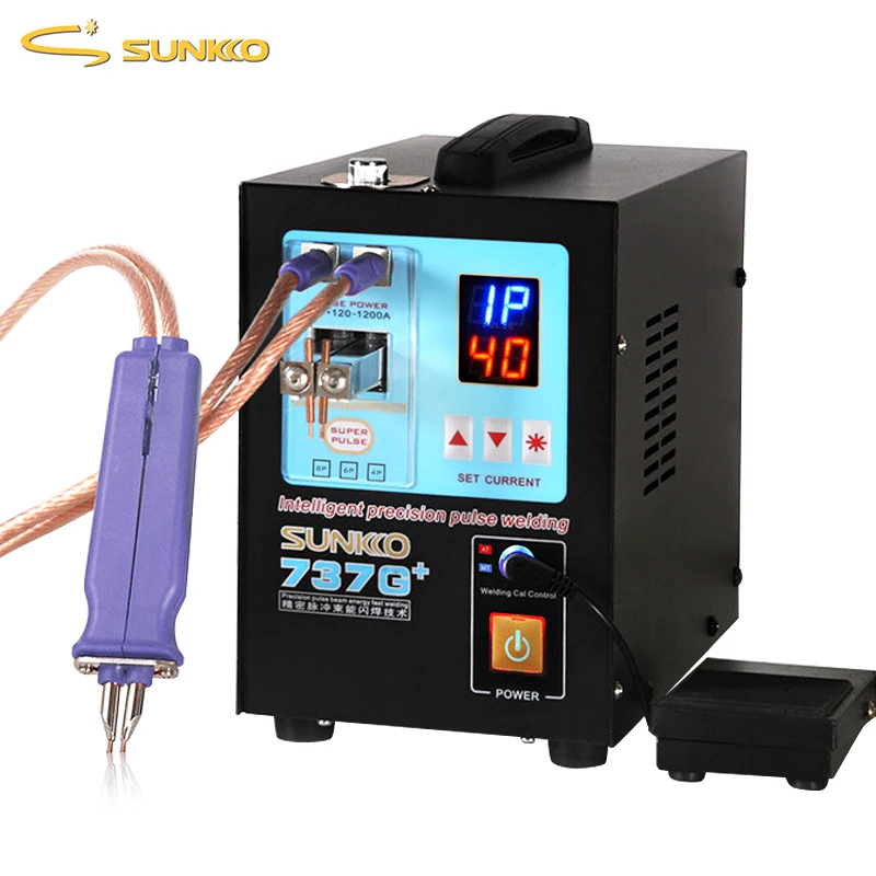 SUNKKO 737G Новый модернизированный точечный сварочный аппарат кВт Высокая мощность