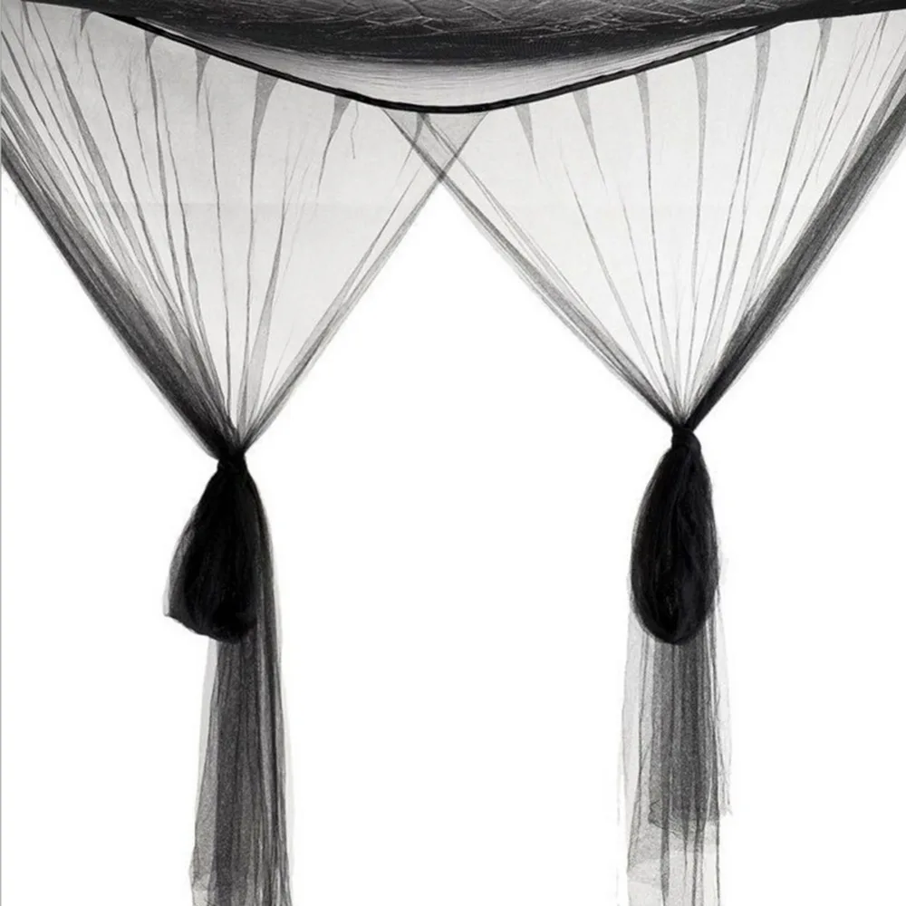 Bed Canopy Mosquito Net Curtain Solid Color Mesh 4 Doors Bedroom Home Decor Gift
Bed Canopy Mosquito Net Curtain Solid Color Mesh 4 Doors Bedroom Home Decor Gift