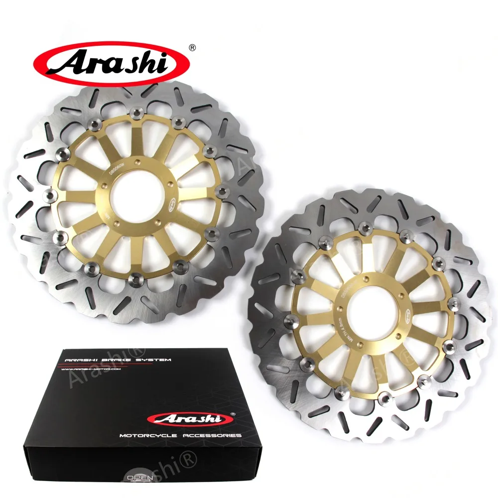 

Arashi 1 Pair For DUCATI PANIGALE S TRICOLORE 1200 2012-2013 Front Brake Discs Brake Rotors 2012 2013 Motorbike Floating Disks