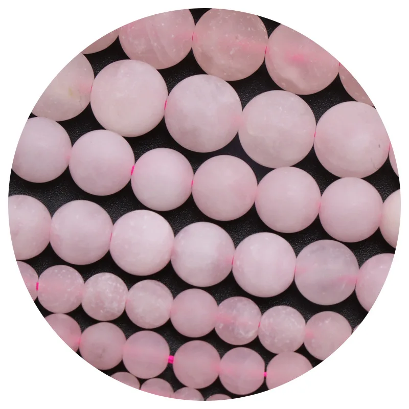 4/6/8/10/12mm Dull Polish Natural Rose Quartzs Stone Beads For Jewelry Making Round Loose Frosted Pink Crystal Stone Beads DIY
4/6/8/10/12mm Dull Polish Natural Rose Quartzs Stone Beads For Jewelry Making Round Loose Frosted Pink Crystal Stone Beads DIY